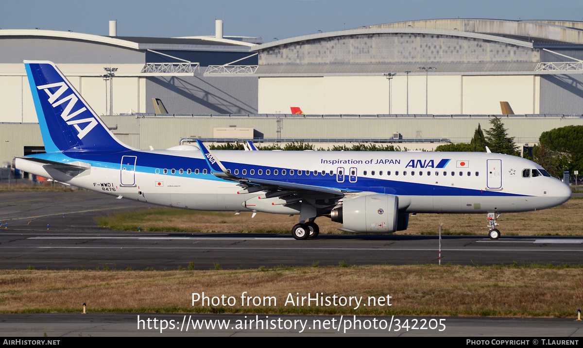 Aircraft Photo of F-WWDI | Airbus A320-271N | All Nippon Airways - ANA | AirHistory.net #342205