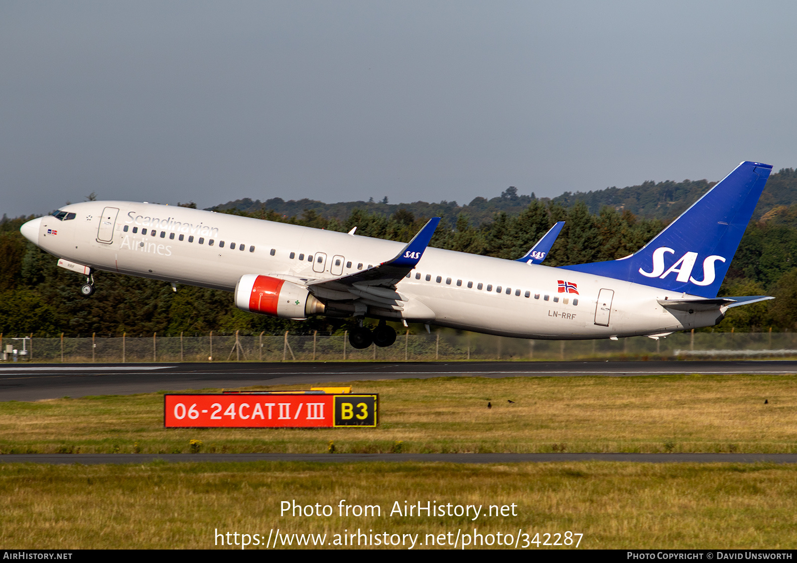 Aircraft Photo of LN-RRF | Boeing 737-85P | Scandinavian Airlines - SAS | AirHistory.net #342287