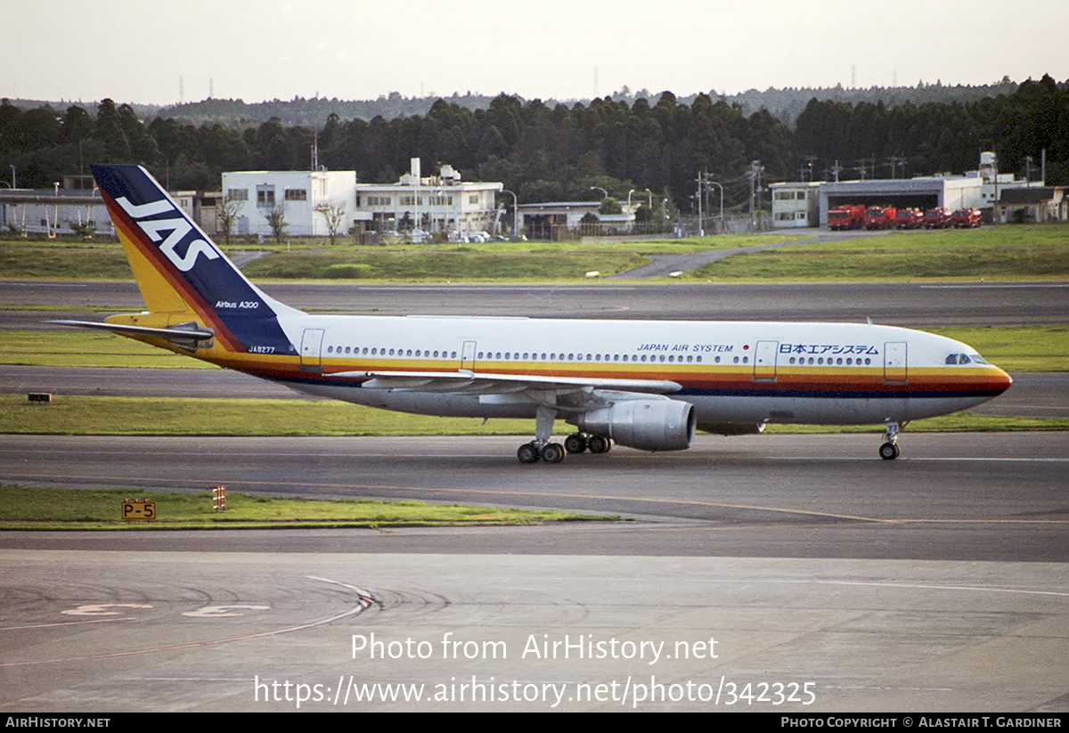 Aircraft Photo of JA8277 | Airbus A300B4-2C | Japan Air System - JAS | AirHistory.net #342325