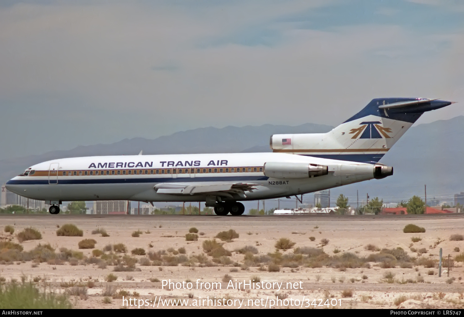 Aircraft Photo of N288AT | Boeing 727-51 | American Trans Air - ATA | AirHistory.net #342401