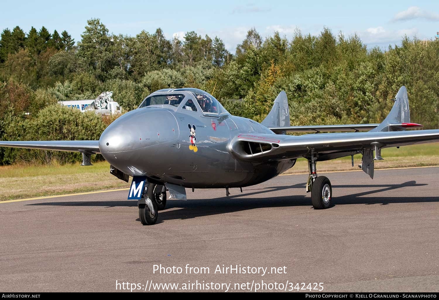 Aircraft Photo of LN-DHZ | De Havilland D.H. 115 Vampire T55 | Norway - Air Force | AirHistory.net #342425