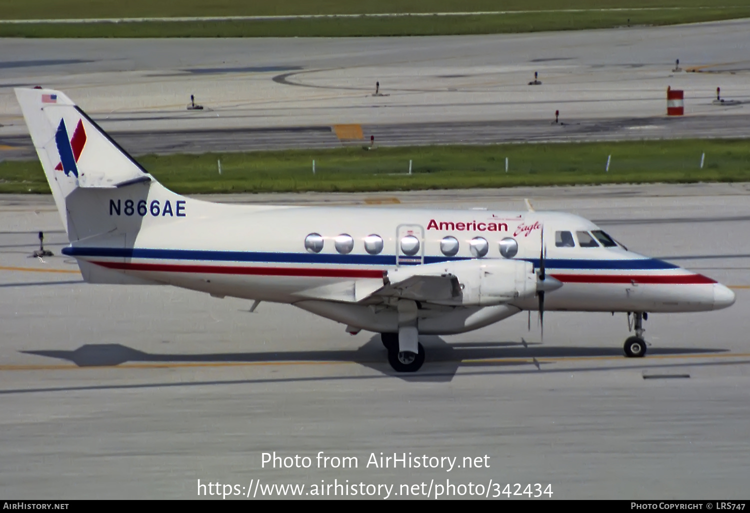 Aircraft Photo of N866AE | British Aerospace BAe-3201 Jetstream Super 31 | American Eagle | AirHistory.net #342434