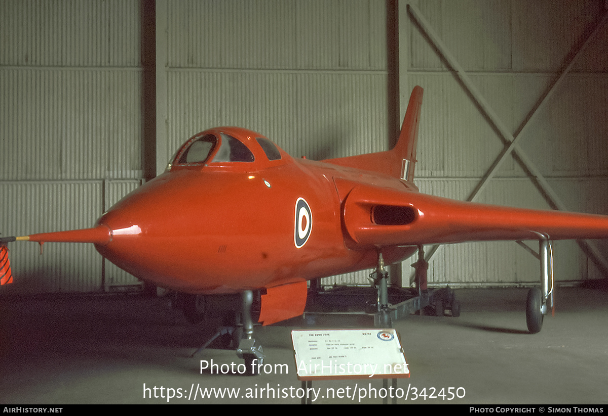 Aircraft Photo of WZ736 | Avro 707A | UK - Air Force | AirHistory.net #342450