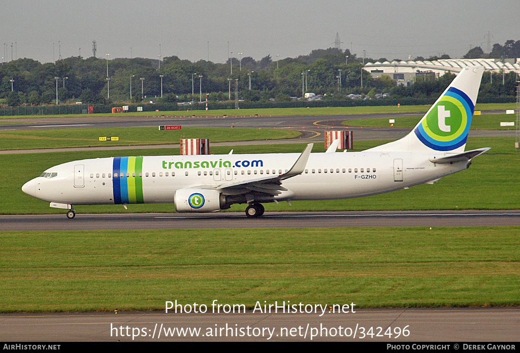 Aircraft Photo of F-GZHO | Boeing 737-8K2 | Transavia | AirHistory.net #342496