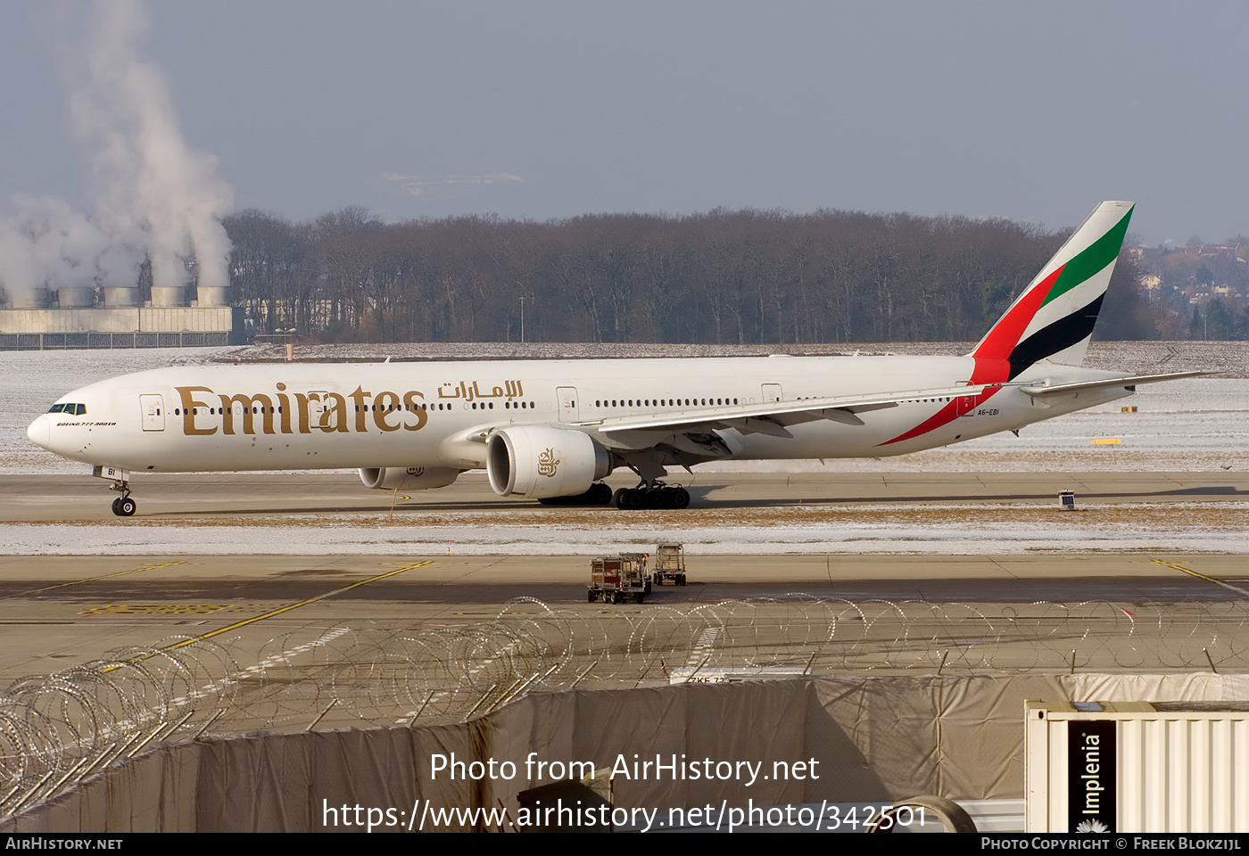 Aircraft Photo of A6-EBI | Boeing 777-36N/ER | Emirates | AirHistory.net #342501