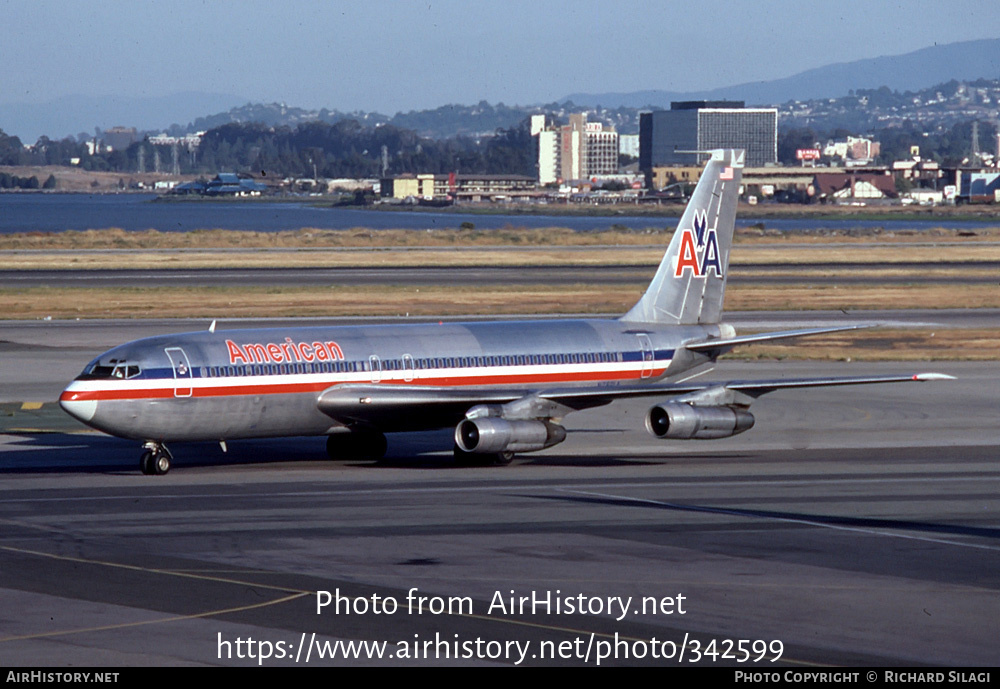 Aircraft Photo of N7581A | Boeing 707-123B | American Airlines | AirHistory.net #342599