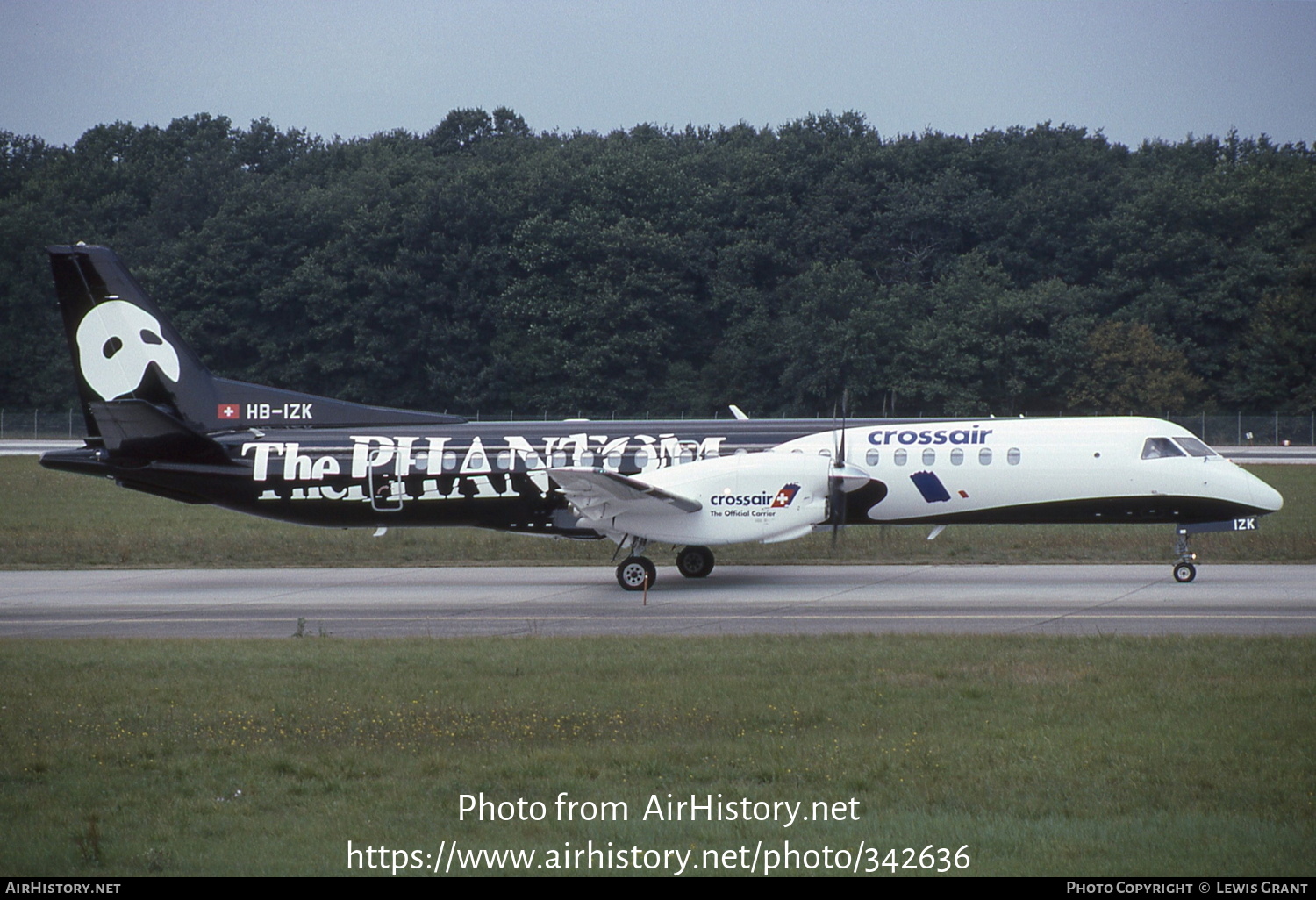 Aircraft Photo of HB-IZK | Saab 2000 | Crossair | AirHistory.net #342636