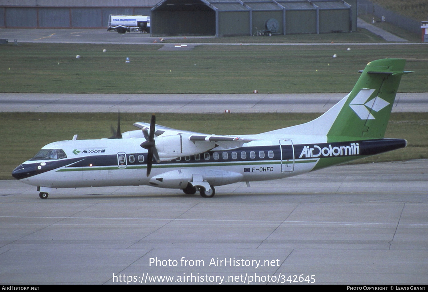 Aircraft Photo of F-OHFD | ATR ATR-42-320 | Air Dolomiti | AirHistory.net #342645