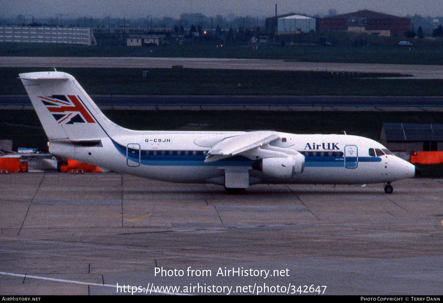 Aircraft Photo of G-CSJH | British Aerospace BAe-146-200 | Air UK | AirHistory.net #342647