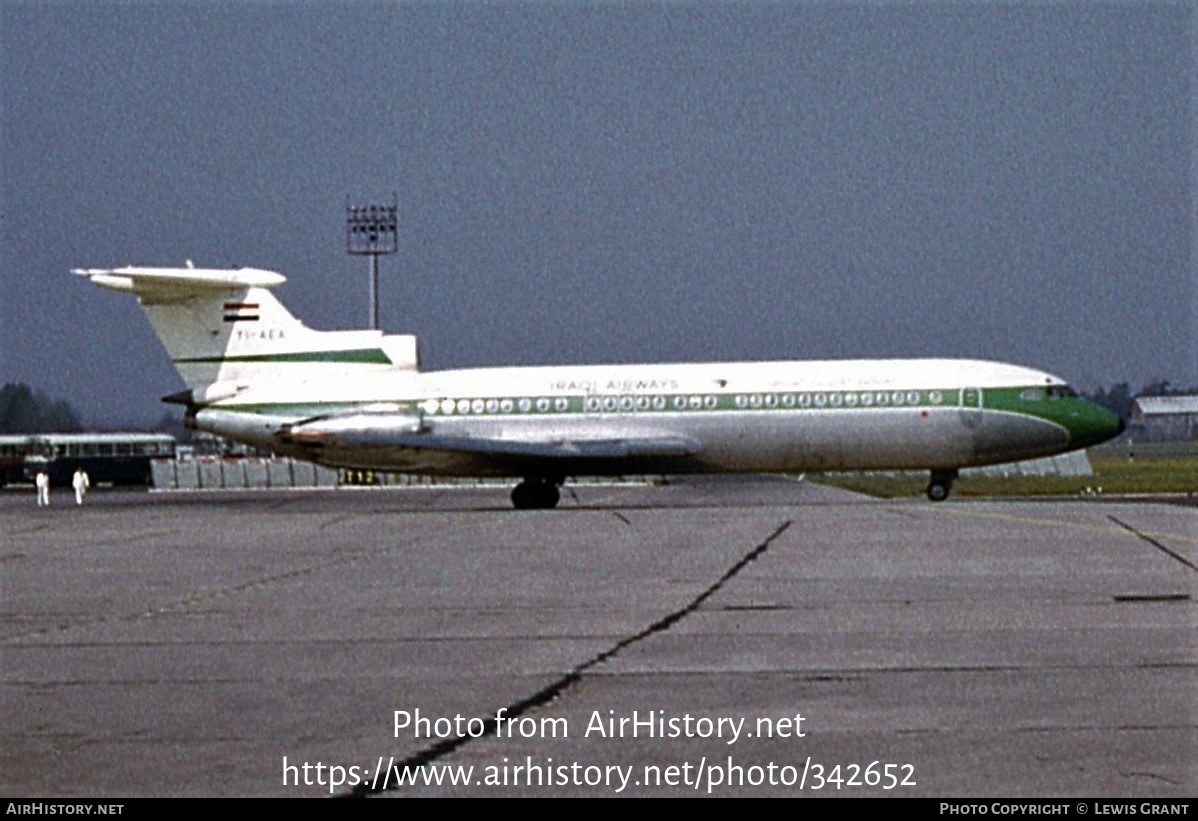 Aircraft Photo of YI-AEA | Hawker Siddeley HS-121 Trident 1E | Iraqi Airways | AirHistory.net #342652