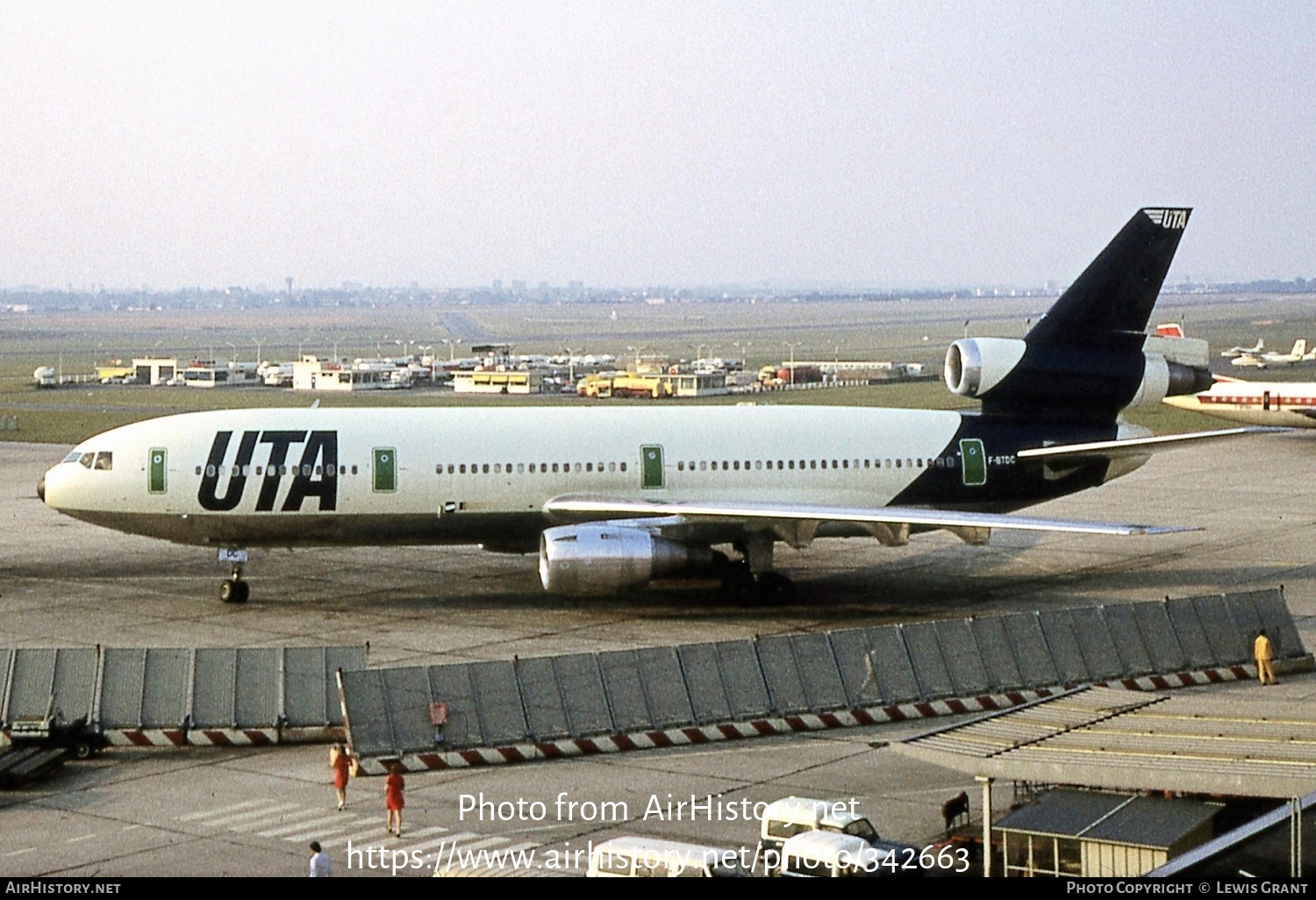 Aircraft Photo of F-BTDC | McDonnell Douglas DC-10-30 | UTA - Union de Transports Aériens | AirHistory.net #342663