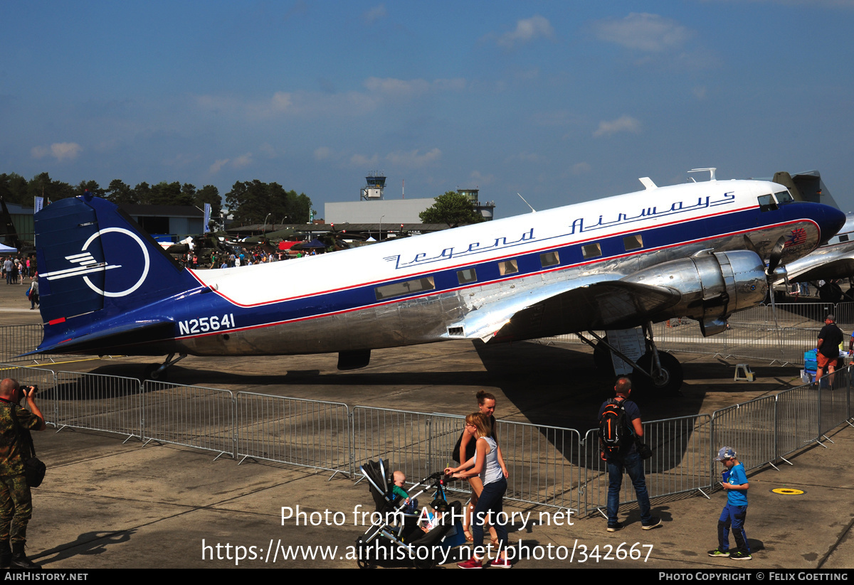 Aircraft Photo of N25641 | Douglas DC-3(C) | Legend Airways | AirHistory.net #342667