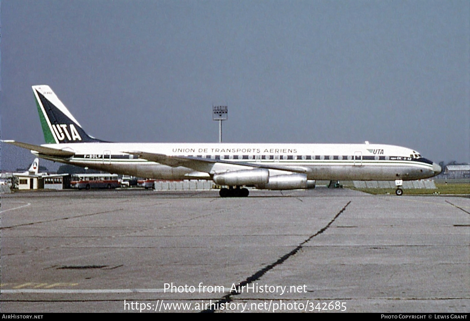Aircraft Photo of F-BOLF | McDonnell Douglas DC-8-62 | UTA - Union de Transports Aériens | AirHistory.net #342685