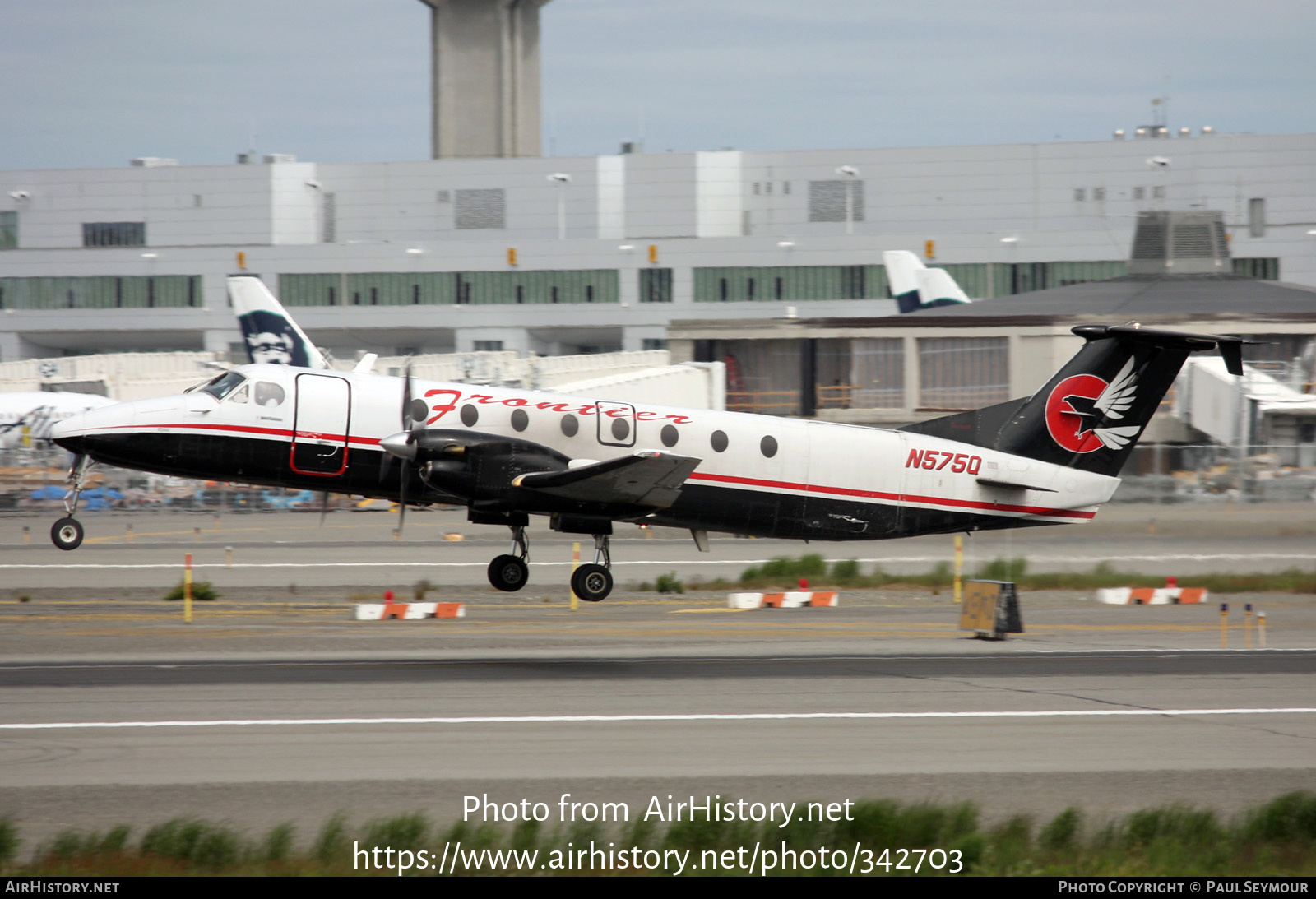 Aircraft Photo of N575Q | Beech 1900C-1 | Frontier Flying Service | AirHistory.net #342703