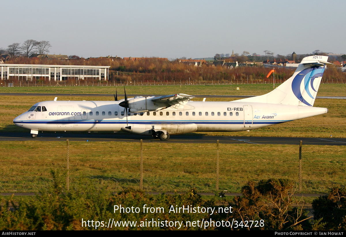 Aircraft Photo of EI-REB | ATR ATR-72-202 | Aer Arann | AirHistory.net #342728