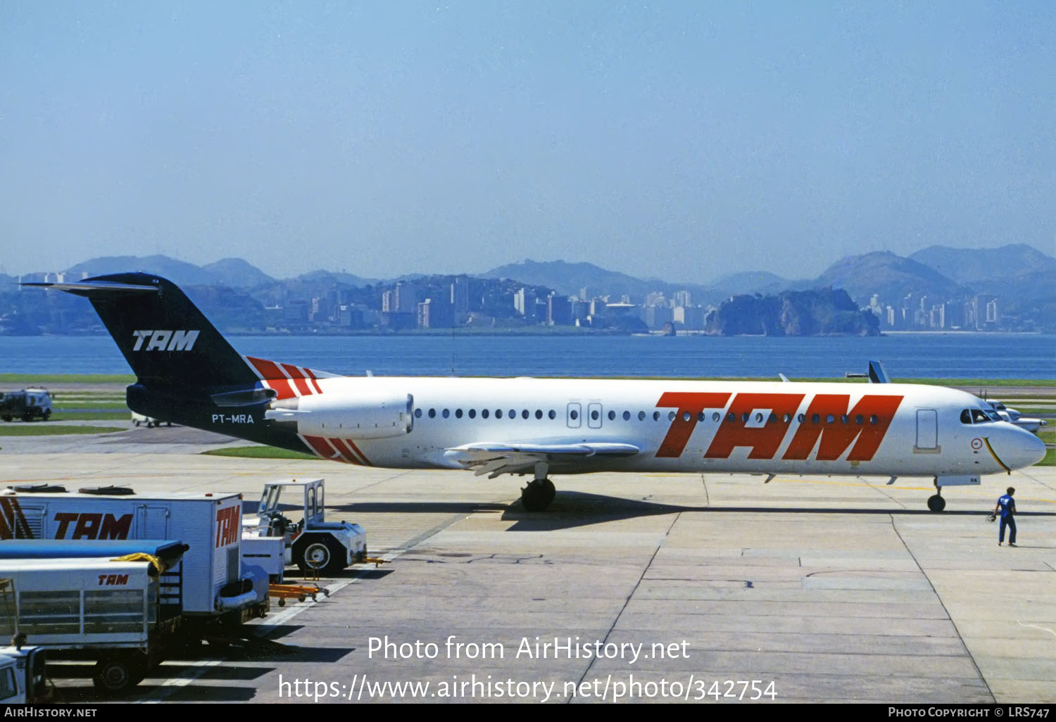 Aircraft Photo of PT-MRA | Fokker 100 (F28-0100) | TAM Linhas Aéreas | AirHistory.net #342754