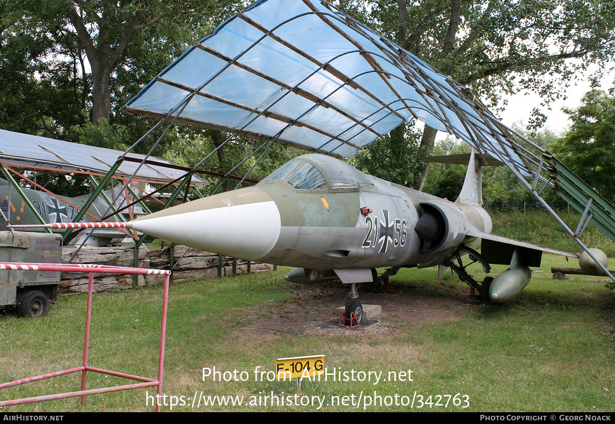 Aircraft Photo of 2156 | Lockheed F-104G Starfighter | Germany - Air Force | AirHistory.net #342763