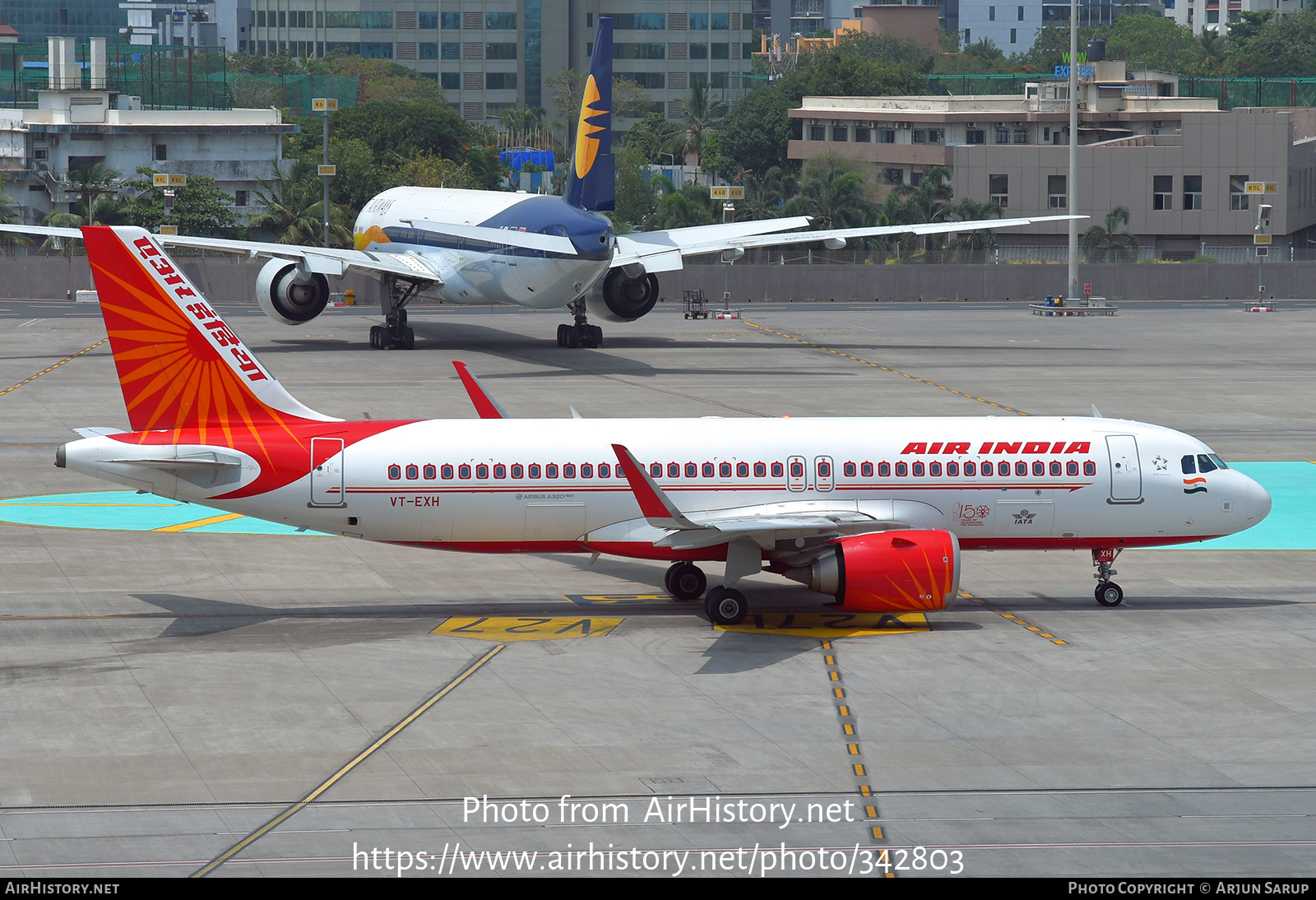 Aircraft Photo of VT-EXH | Airbus A320-251N | Air India | AirHistory.net #342803