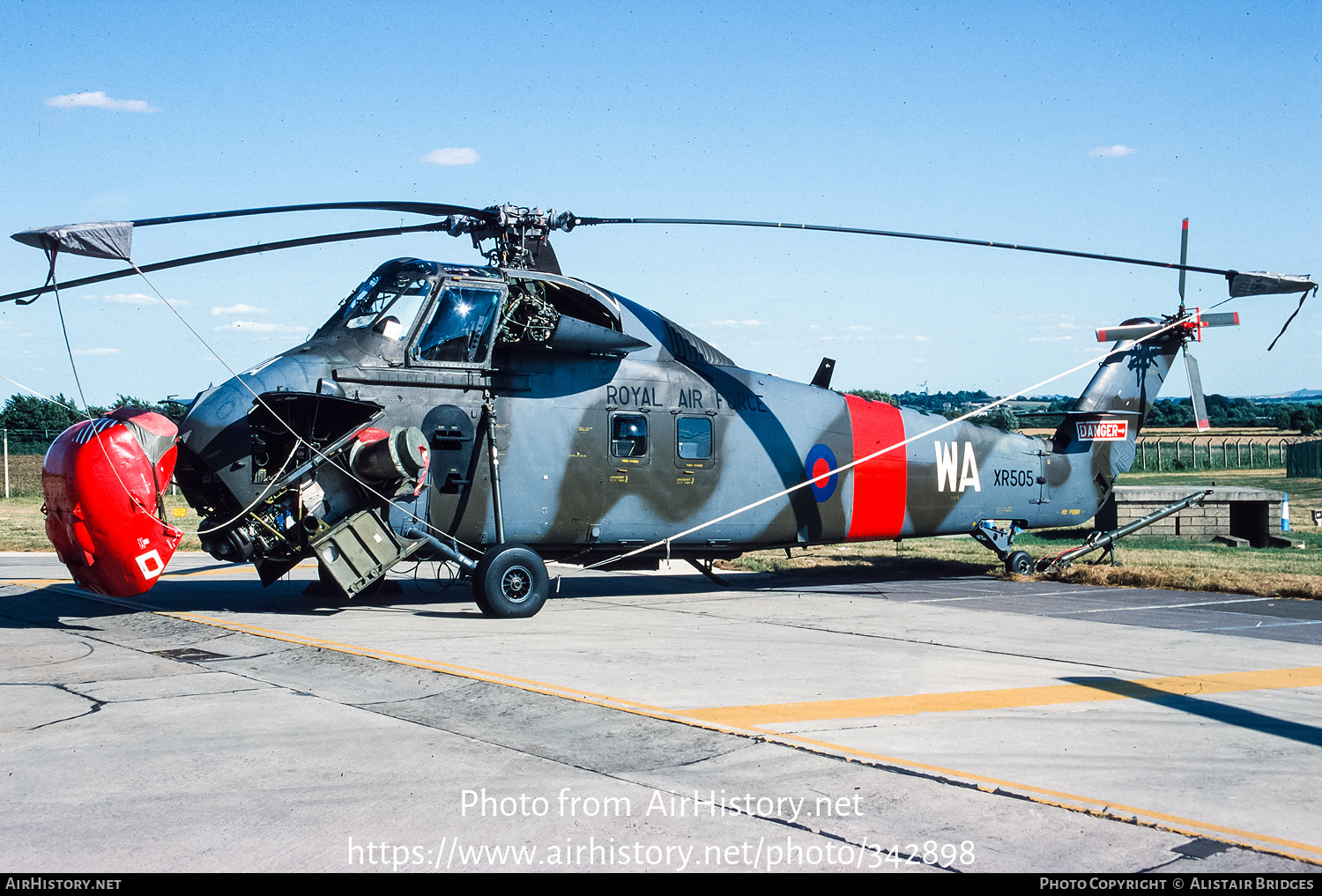 Aircraft Photo of XR505 | Westland WS-58 Wessex HC.2 | UK - Air Force | AirHistory.net #342898