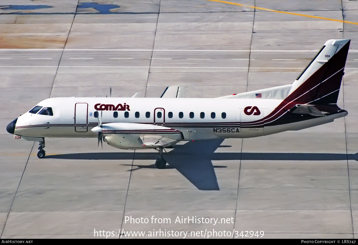 Aircraft Photo of N356CA | Saab-Fairchild SF-340A | Comair | AirHistory.net #342949