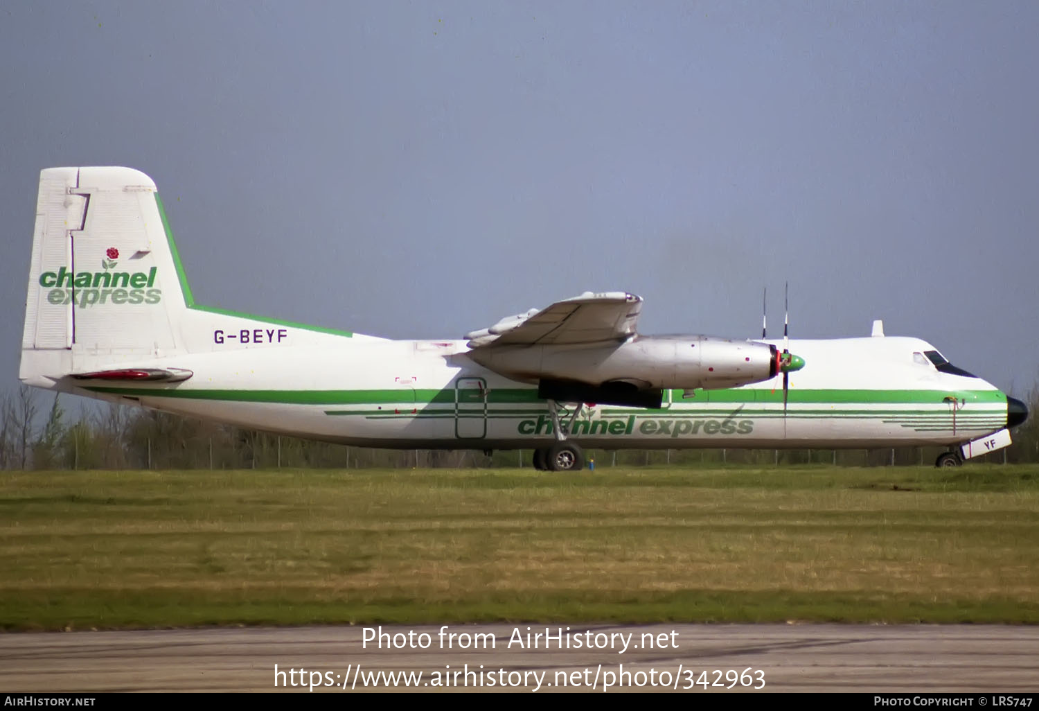 Aircraft Photo of G-BEYF | Handley Page HPR-7 Herald 401 | Channel Express | AirHistory.net #342963