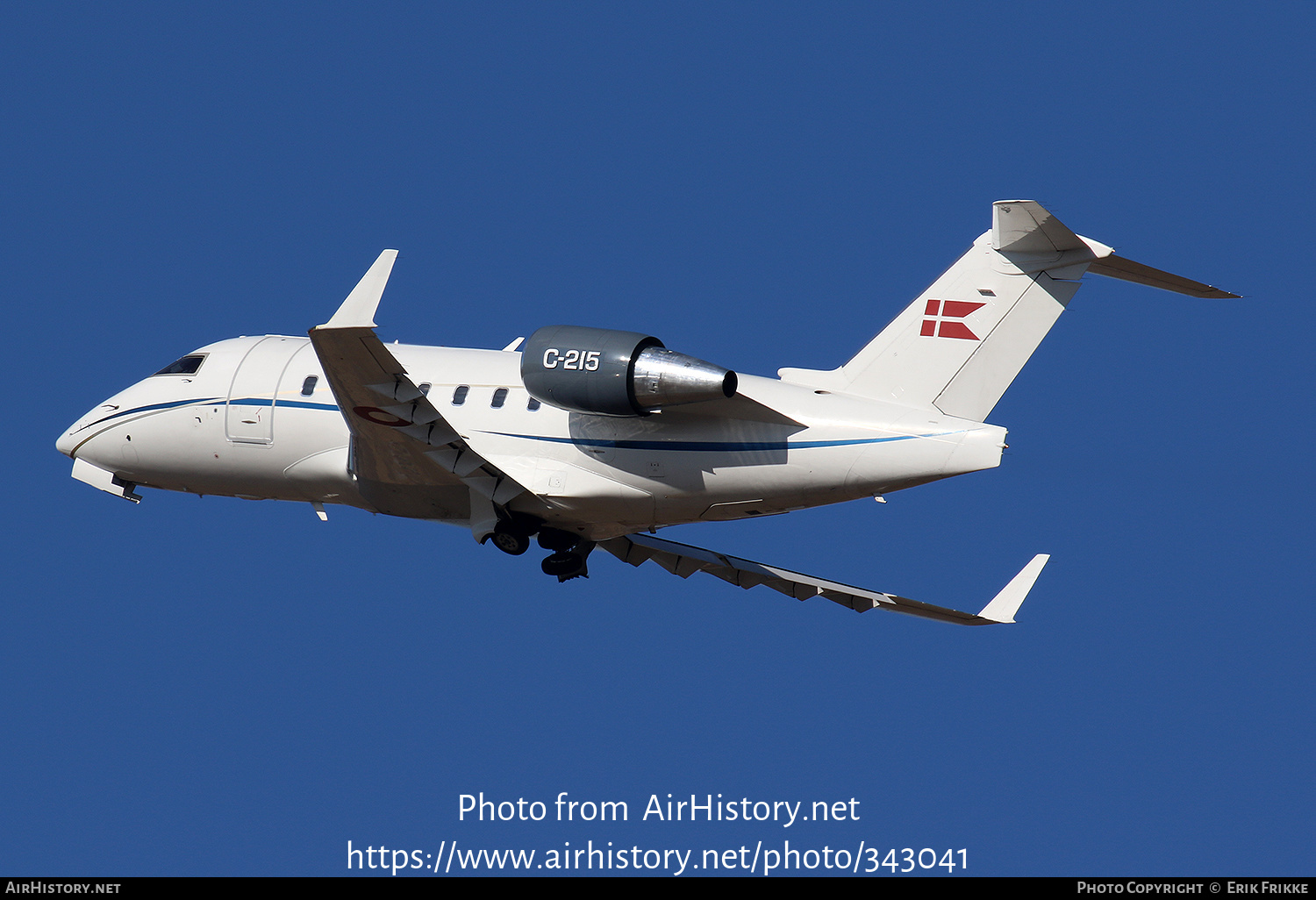 Aircraft Photo of C-215 | Bombardier Challenger 604 (CL-600-2B16) | Denmark - Air Force | AirHistory.net #343041