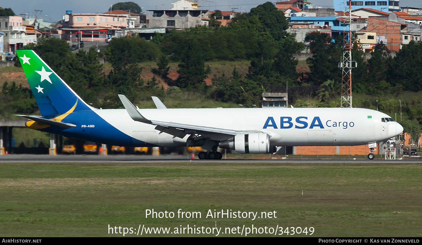 Aircraft Photo of PR-ABD | Boeing 767-316F/ER | ABSA Cargo Airline | AirHistory.net #343049