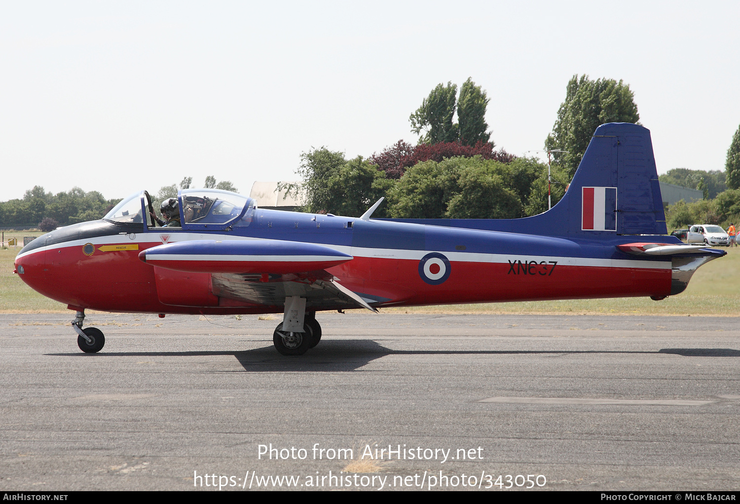 Aircraft Photo of G-BKOU / XN637 | Hunting P.84 Jet Provost T3 | UK - Air Force | AirHistory.net #343050