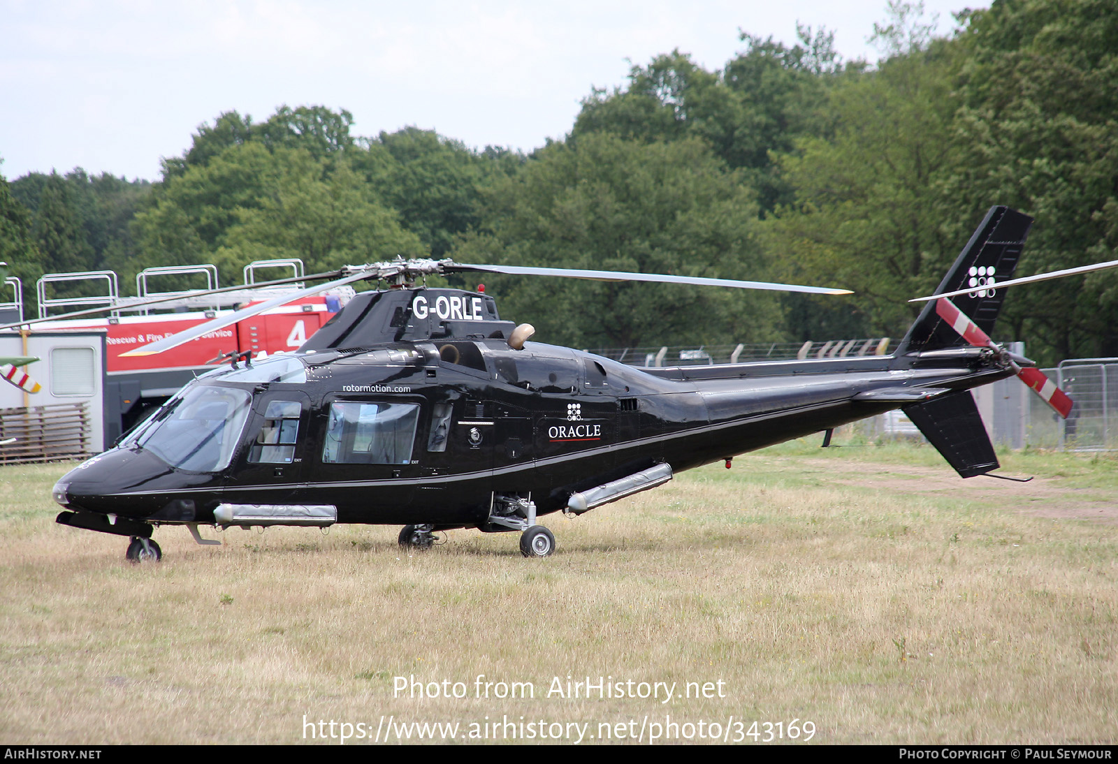 Aircraft Photo of G-ORLE | Agusta A-109A | Oracle Aviation | AirHistory.net #343169