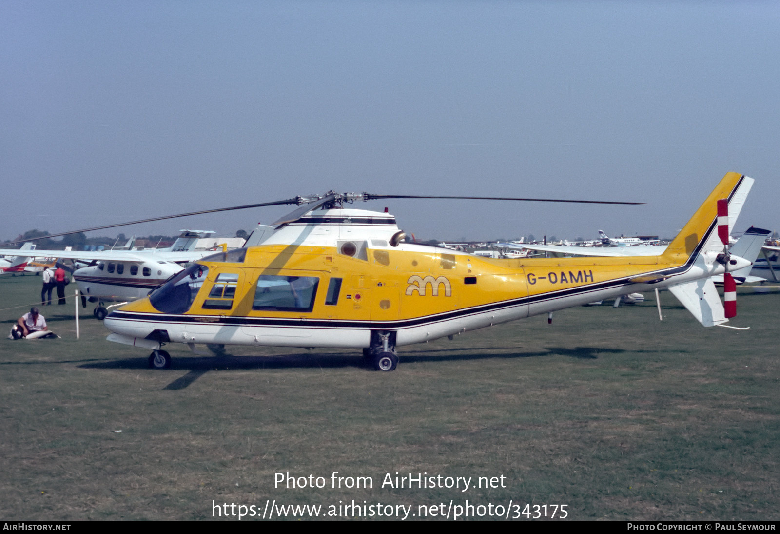 Aircraft Photo of G-OAMH | Agusta A-109A | Alan Mann | AirHistory.net #343175