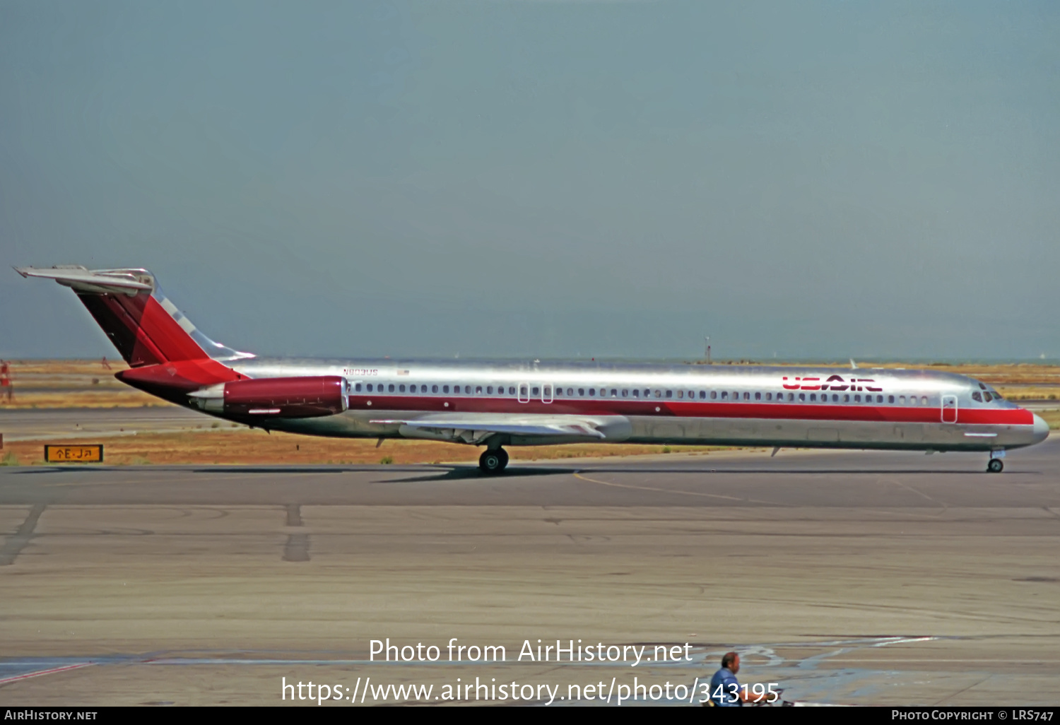 Aircraft Photo of N803US | McDonnell Douglas MD-81 (DC-9-81) | USAir | AirHistory.net #343195