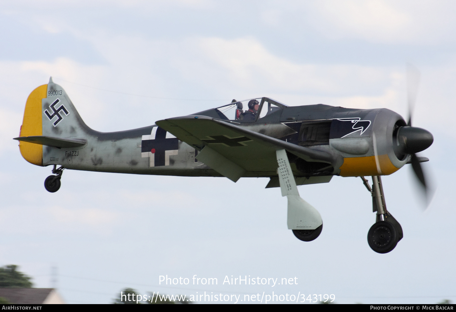 Aircraft Photo of F-AZZJ / 990013 | Flug Werk FW-190A-8/N | Germany - Air Force | AirHistory.net #343199