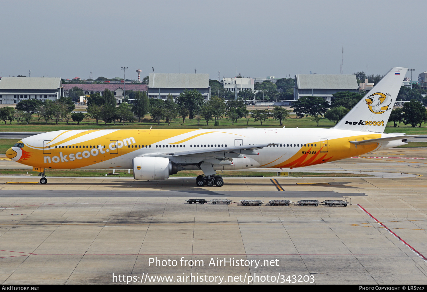 Aircraft Photo of HS-XBA | Boeing 777-212/ER | NokScoot | AirHistory.net #343203