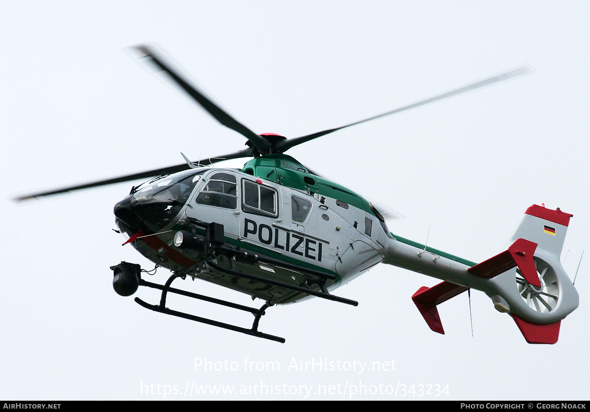 Aircraft Photo of D-HSNC | Eurocopter EC-135T-1 | Polizei | AirHistory.net #343234