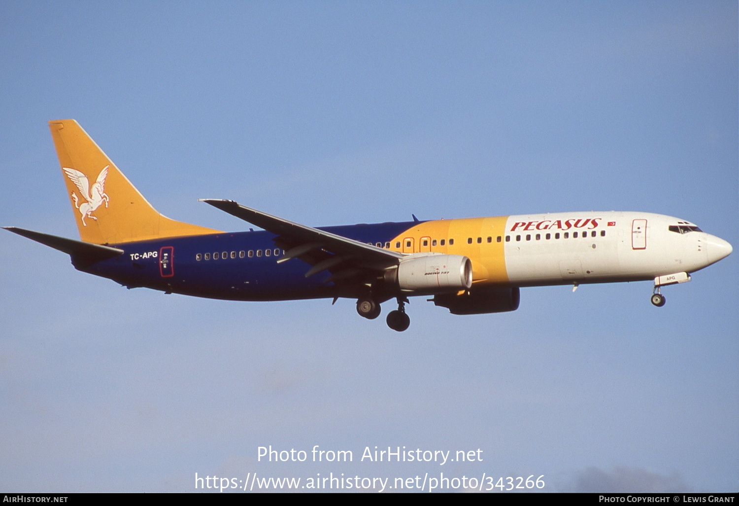 Aircraft Photo of TC-APG | Boeing 737-82R | Pegasus Airlines | AirHistory.net #343266