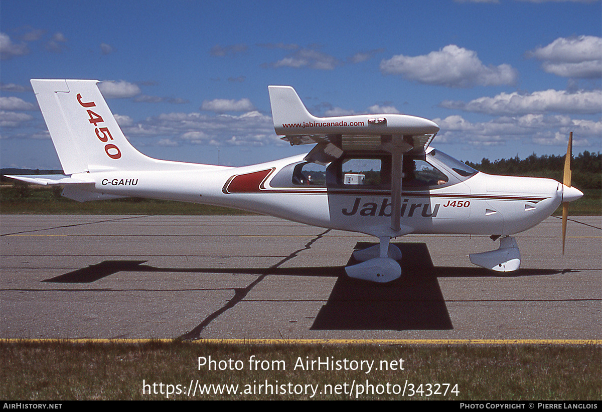 Aircraft Photo of C-GAHU | Jabiru J450 | AirHistory.net #343274