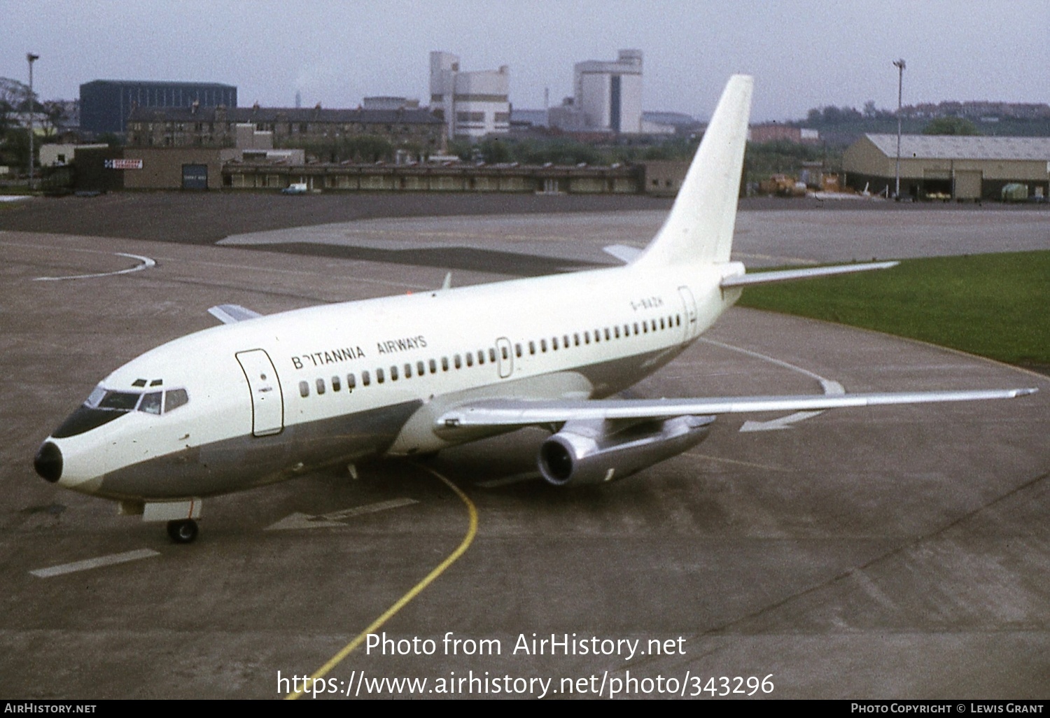 Aircraft Photo of G-BAZH | Boeing 737-204/Adv | Britannia Airways | AirHistory.net #343296