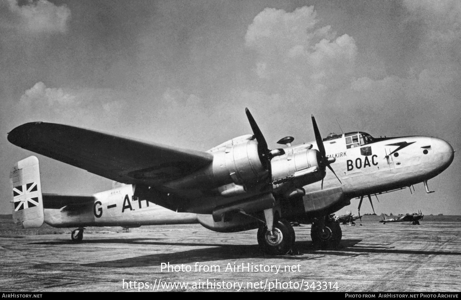 Aircraft Photo of G-AHDU | Handley Page HP-70 Halton 1 | BOAC - British Overseas Airways Corporation | AirHistory.net #343314