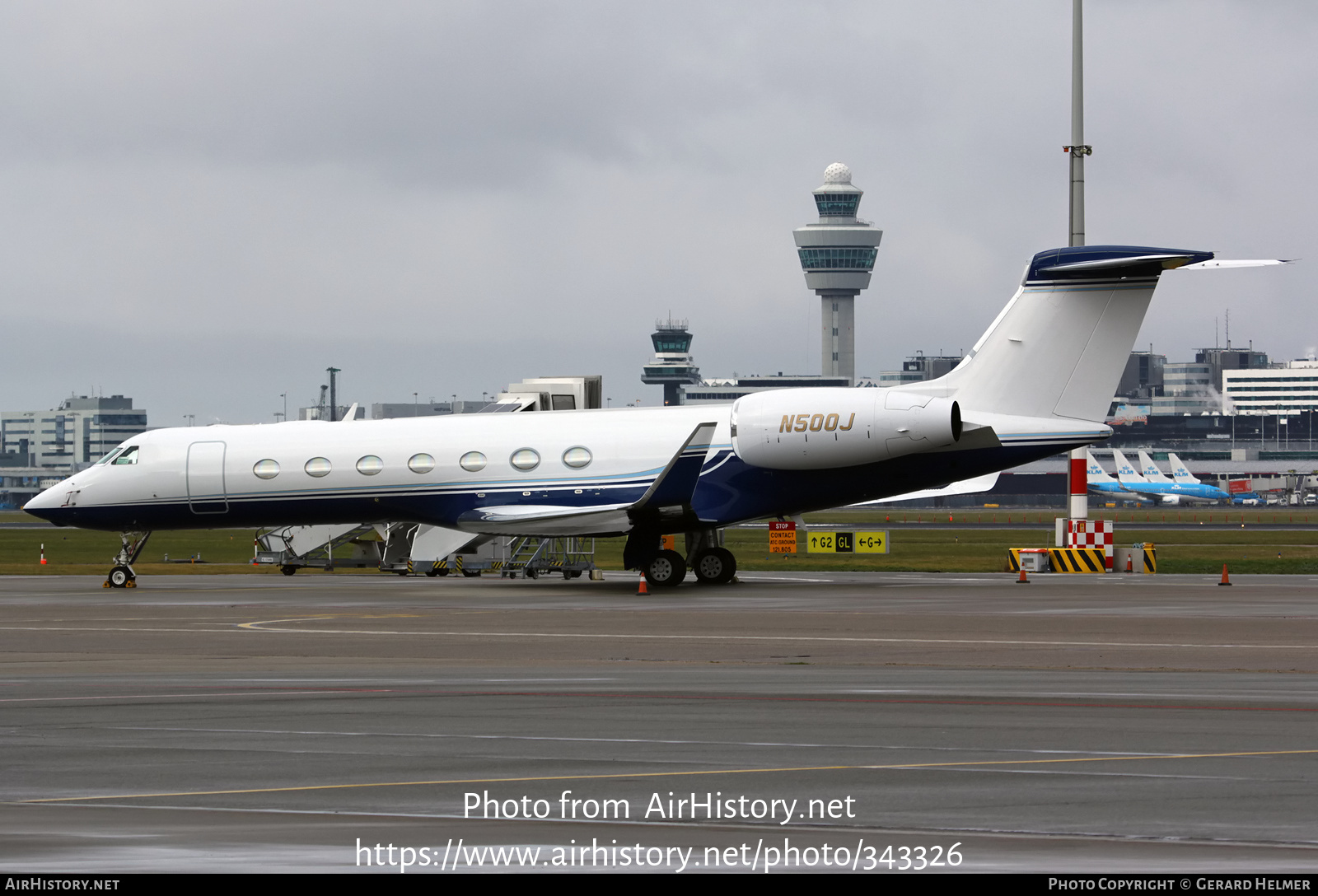 Aircraft Photo of N500J | Gulfstream Aerospace G-V-SP Gulfstream G550 | AirHistory.net #343326