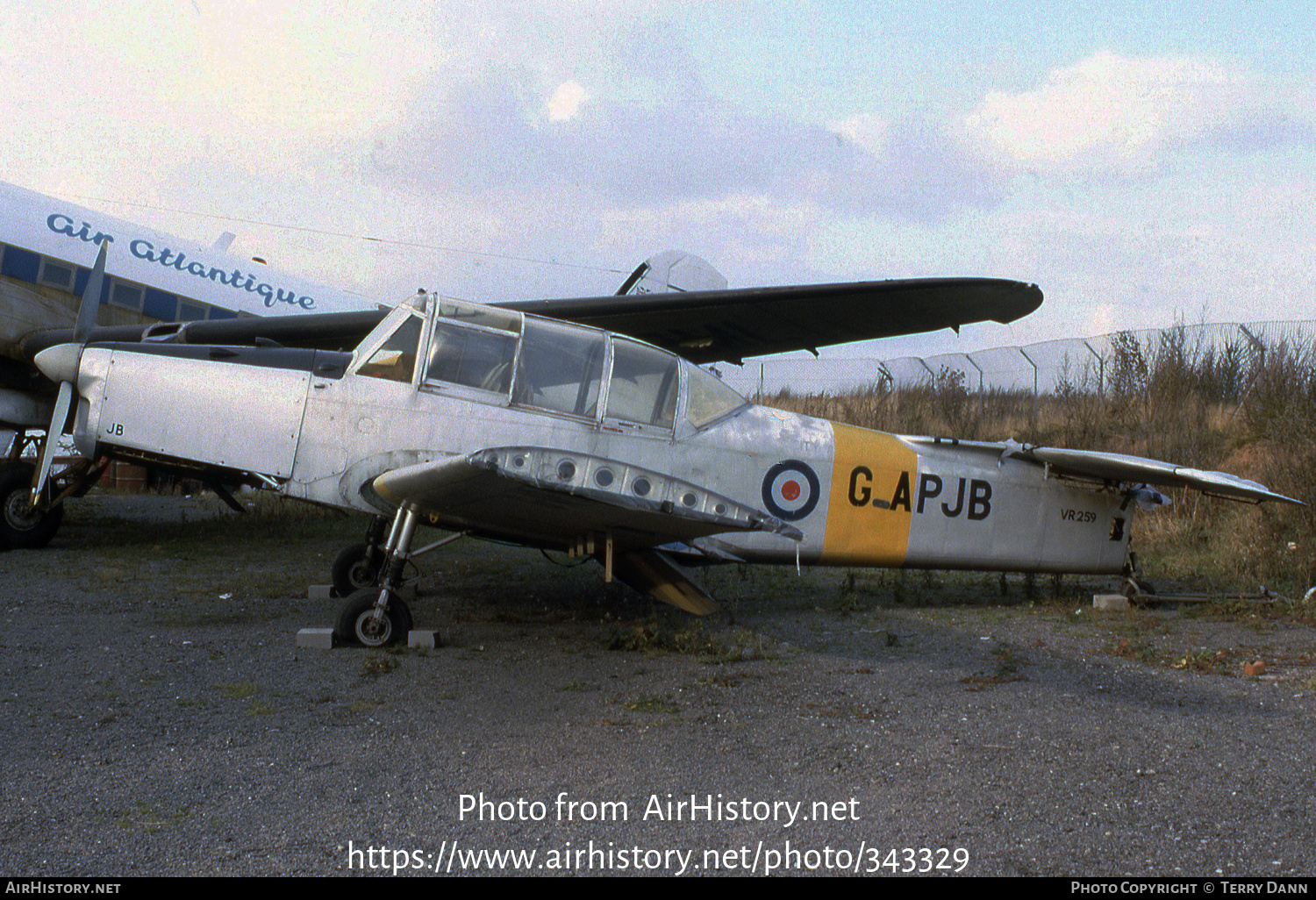 Aircraft Photo of G-APJB / VR259 | Percival P.40 Prentice T1 | UK - Air Force | AirHistory.net #343329