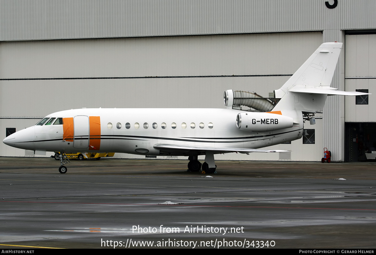 Aircraft Photo of G-MERB | Dassault Falcon 900B | AirHistory.net #343340