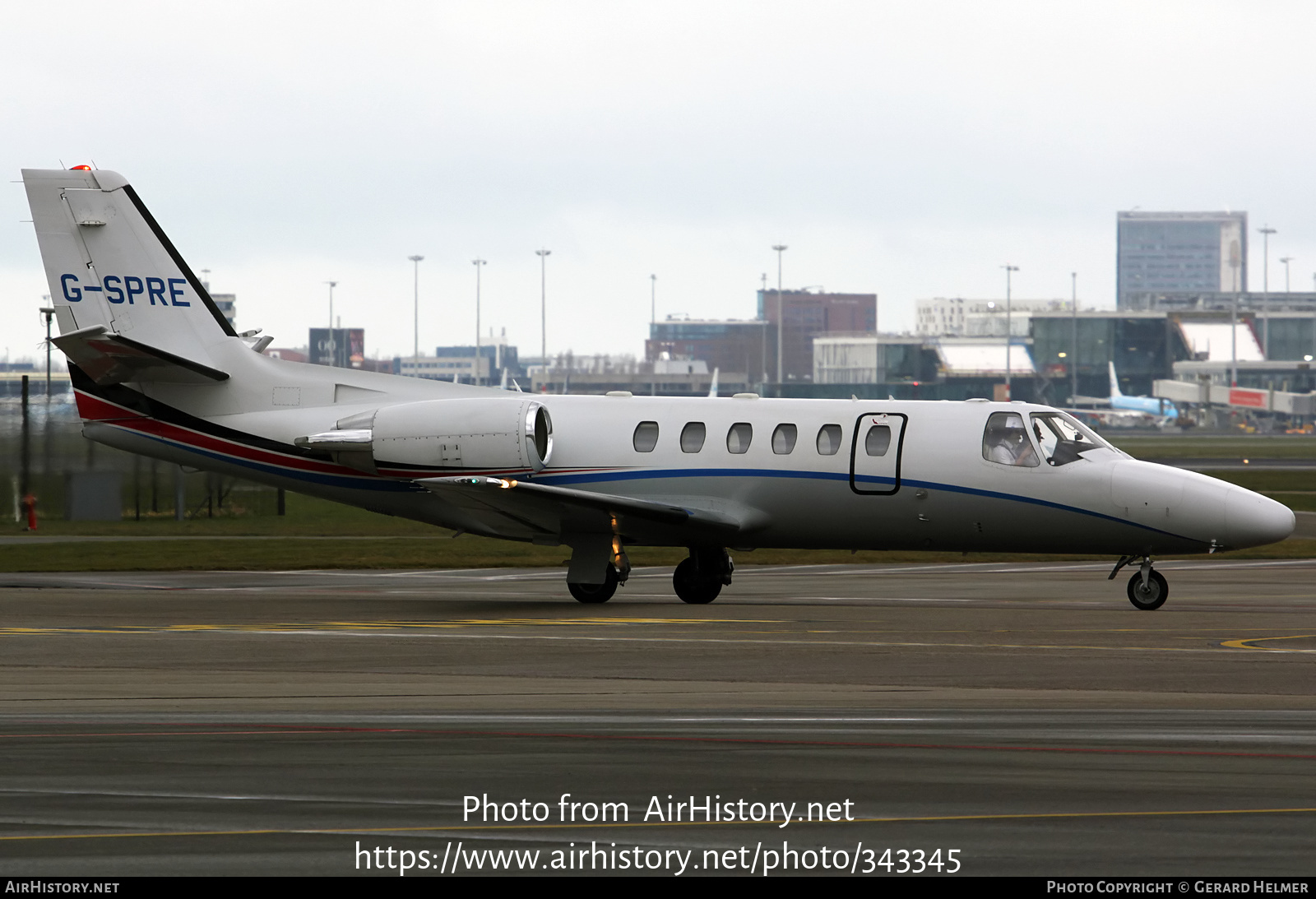 Aircraft Photo of G-SPRE | Cessna 550 Citation Bravo | AirHistory.net #343345