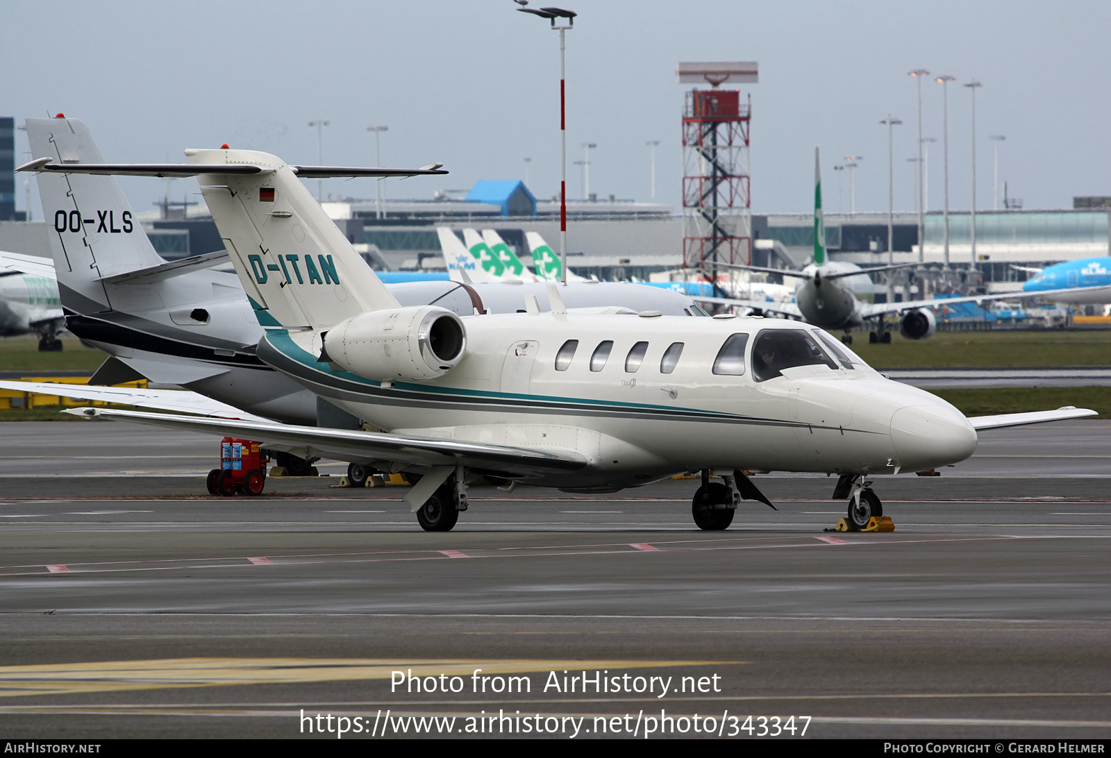 Aircraft Photo of D-ITAN | Cessna 525 CitationJet CJ1 | AirHistory.net #343347