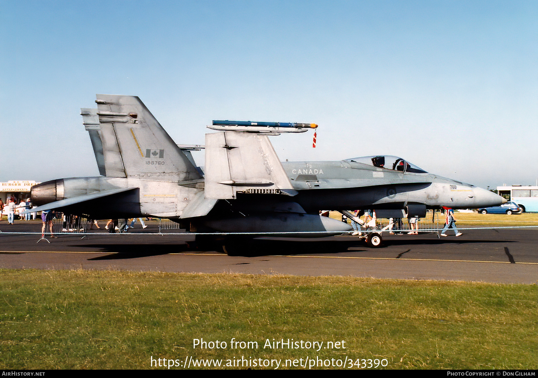 Aircraft Photo of 188760 | McDonnell Douglas CF-188 Hornet | Canada - Air Force | AirHistory.net #343390