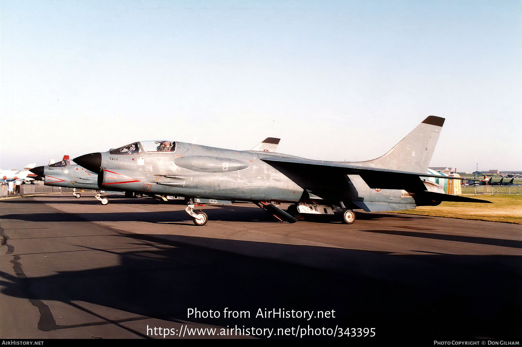 Aircraft Photo of 8 | Vought F-8E(FN) Crusader | France - Navy | AirHistory.net #343395