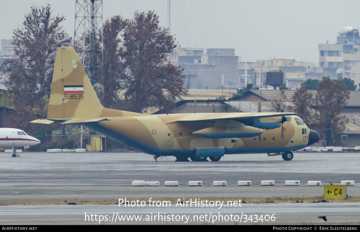 Aircraft Photo of 5-8535 / ٥٣٥ | Lockheed C-130H Hercules | Iran - Air Force | AirHistory.net #343406