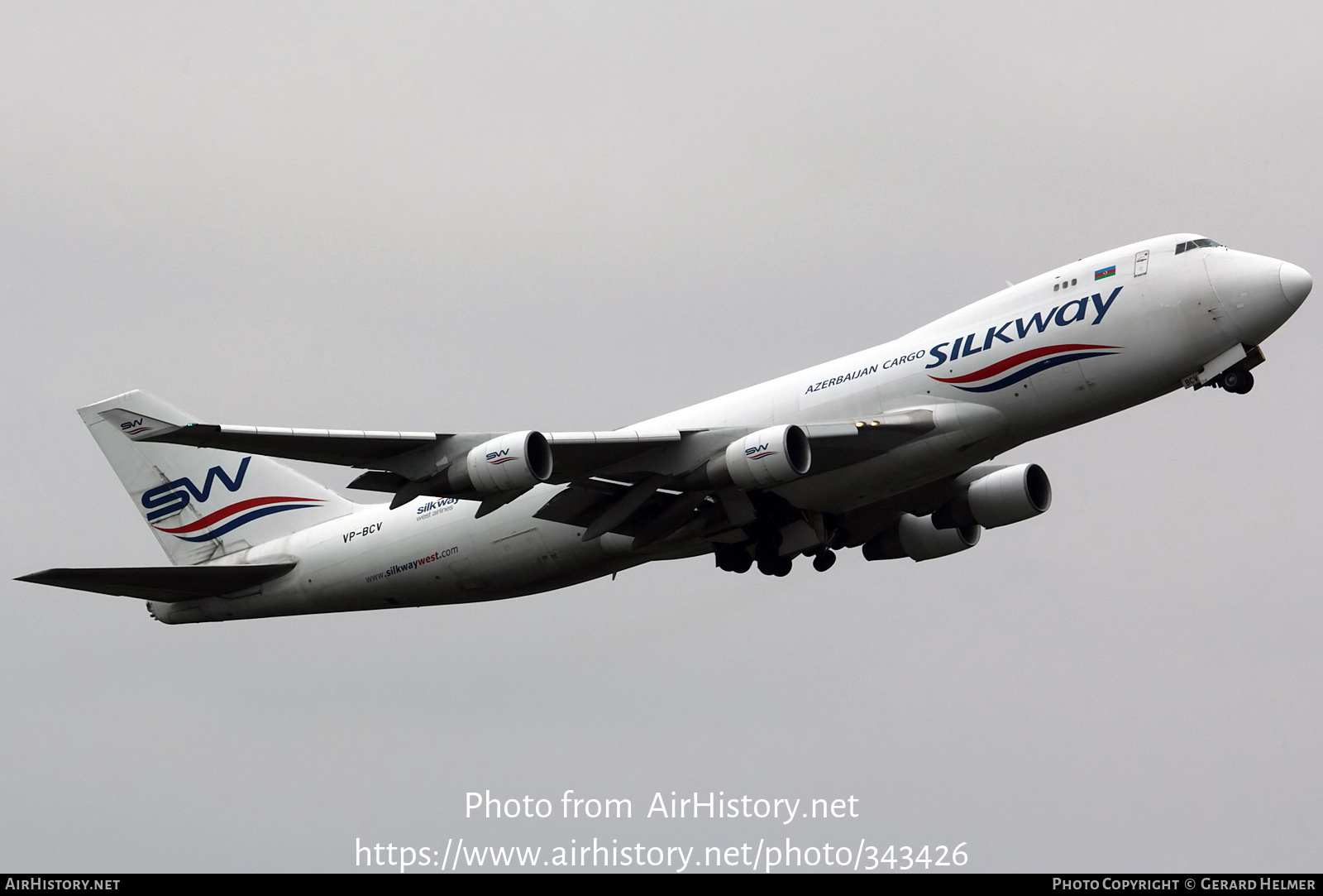 Aircraft Photo of VP-BCV | Boeing 747-4H6F/SCD | SilkWay Azerbaijan Cargo | AirHistory.net #343426