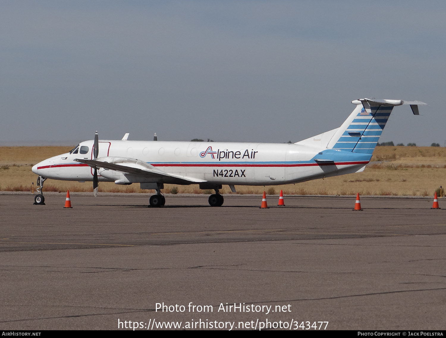 Aircraft Photo of N422AX | Beech 1900C-1 | Alpine Air | AirHistory.net #343477