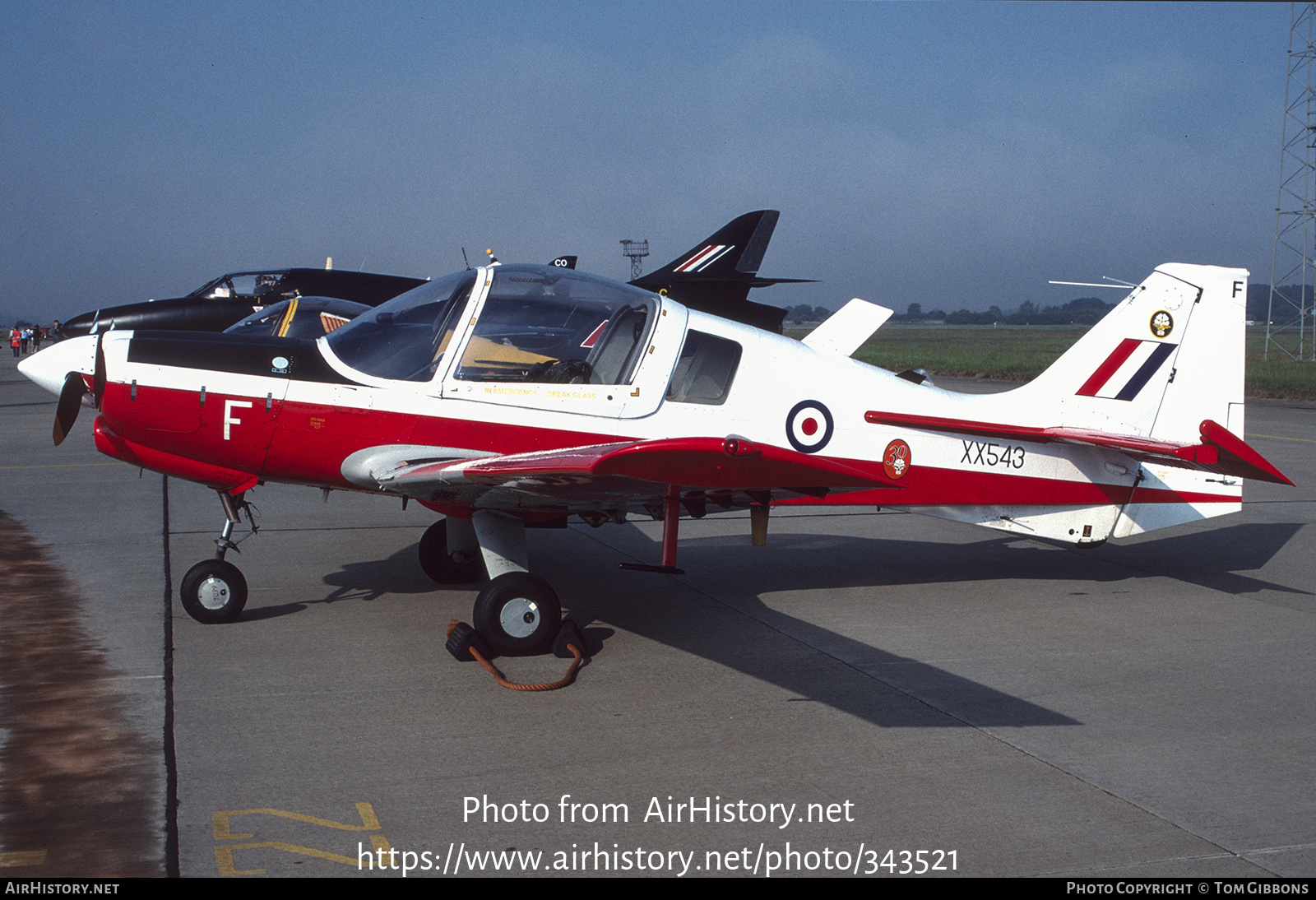 Aircraft Photo of XX543 | Scottish Aviation Bulldog T1 | UK - Air Force | AirHistory.net #343521