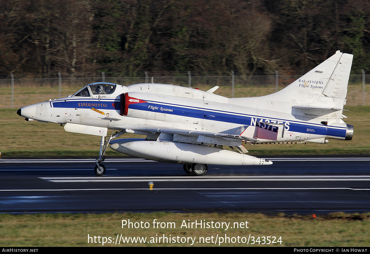 Aircraft Photo of N437FS | McDonnell Douglas A-4N Skyhawk II | BAE Systems Flight Systems | AirHistory.net #343524